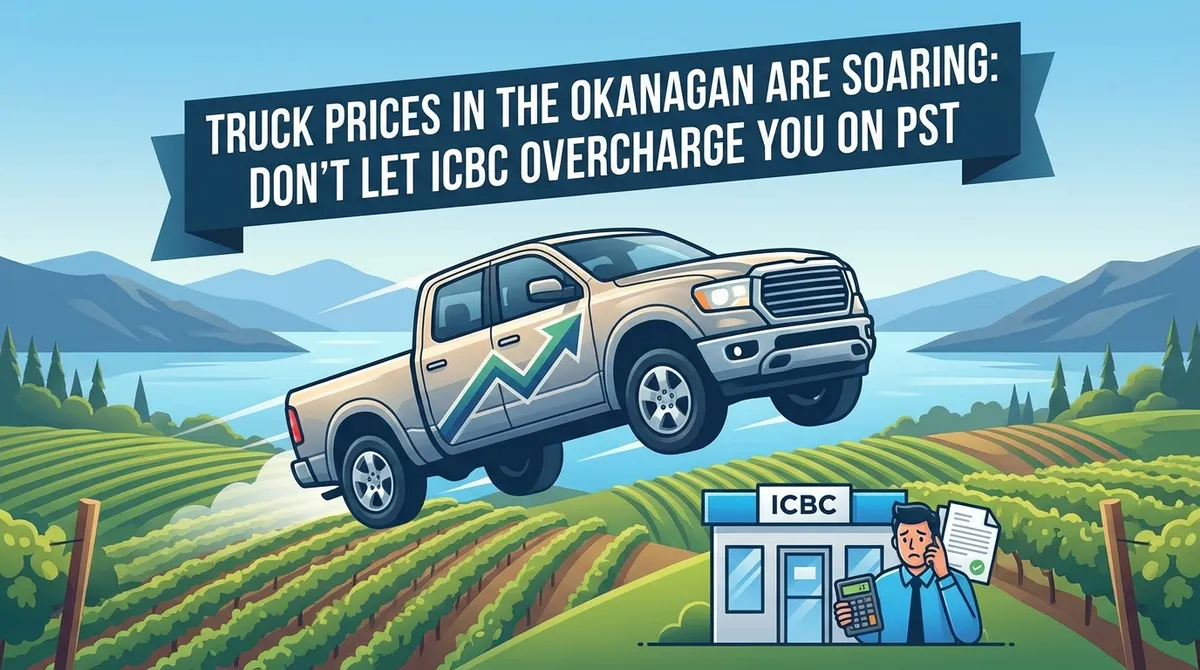 Truck Prices in the Okanagan Are Rising: How to Document Fair Value for PST