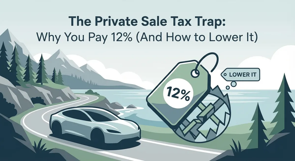 Private Sale Vehicle Tax in BC: Why You Pay 12% and How an Appraisal Can Help